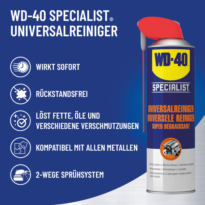 WD40 WD-40 Specialist – Universalreiniger Spray – 500 ml