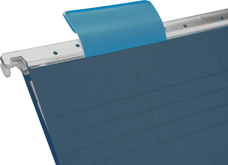 Biella Hängeordner für A4 – Karton, Blau, 320 × 250 mm, mit Vordruck