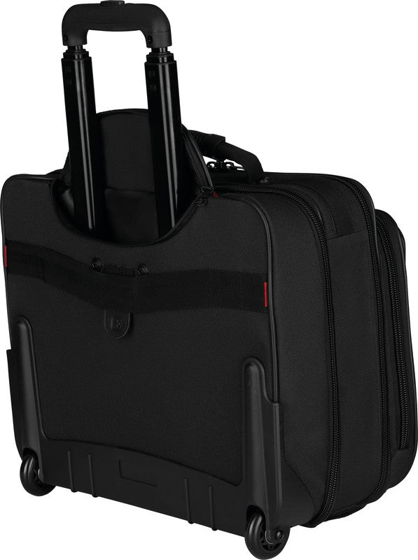 Wenger/SwissGear Wenger Notebook-Trolley Granada – 24 l, für Notebooks bis 15,6", Weichschale, schwarz, 42 × 35 × 25 cm