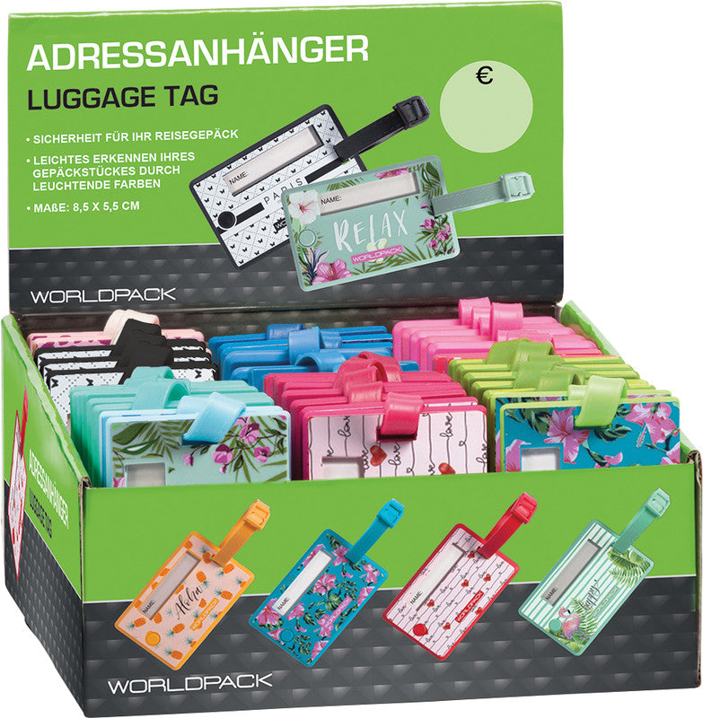 Worldpack Gepäckanhänger – Kunststoff