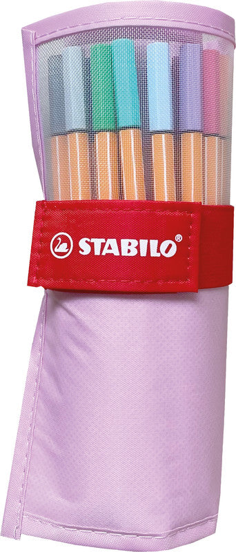 STABILO point 88 Fineliner – 25er-Set – 0,4 mm – 25 Farben, sortiert