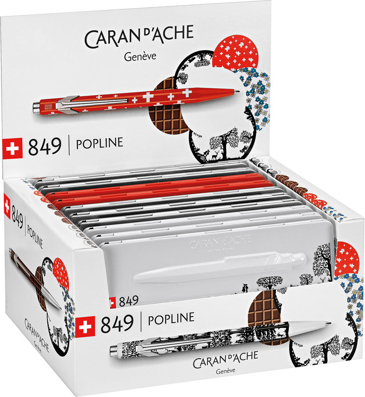 Caran d-Ache Kugelschreiber – sortiert, Aluminium
