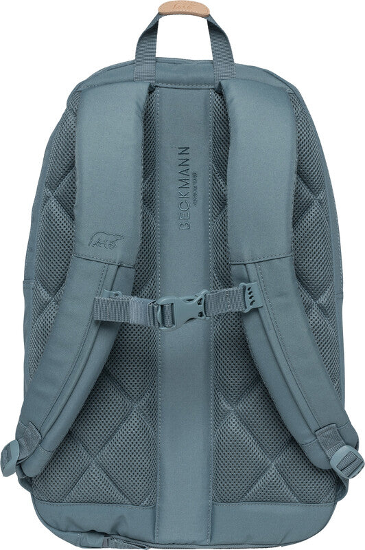 Beckmann Urban Rucksack – Petrol – 30 l – 30,0 cm × 48,0 cm × 22,0 cm – Recycelte Materialien