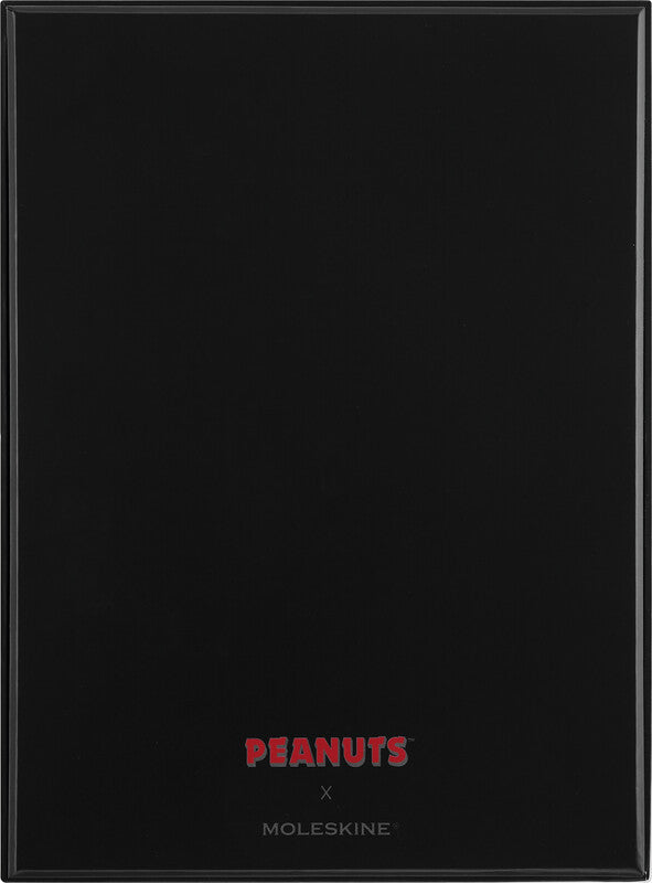 Moleskine Notizbuch Limited Edition PEANUTS, liniert, Leimbindung, Hardcover, 176 Seiten, 100 g/m² – blau