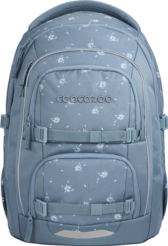 Coocazoo Rucksack Porter – Bloomy Daisy – aus 100% recyceltem rPET – B 30,0 cm × H 46,0 cm × T 23,5 cm