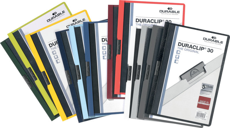 Durable Konferenzmappe – A5, Kunststoff, Schwarz