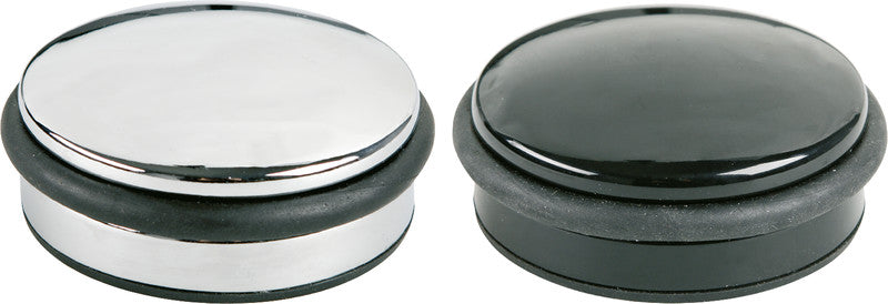Alco Türstopper, Kunststoff/Metall – Ø 100 mm, H 40 mm, schwarz, rutschfest
