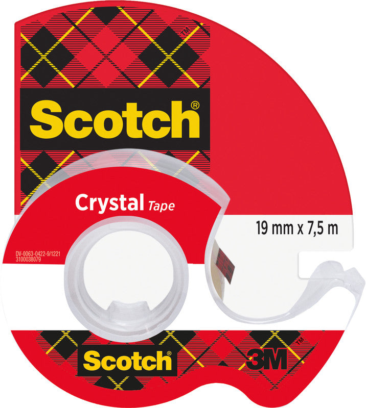 Scotch Handabroller – für Rollenbreite bis 19 mm, für Bandlänge bis 7,5 m, für Kern 1"