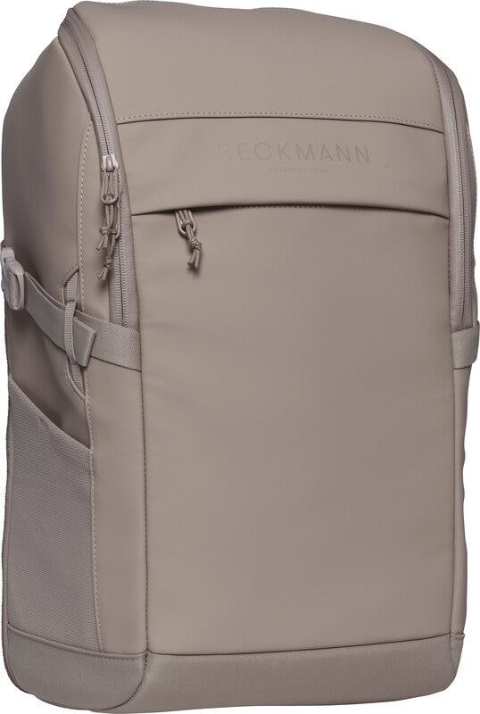 Beckmann Street FLX – Notebook-Rucksack – für 16"-Notebook, 28–33 l, rPET, warmgrau