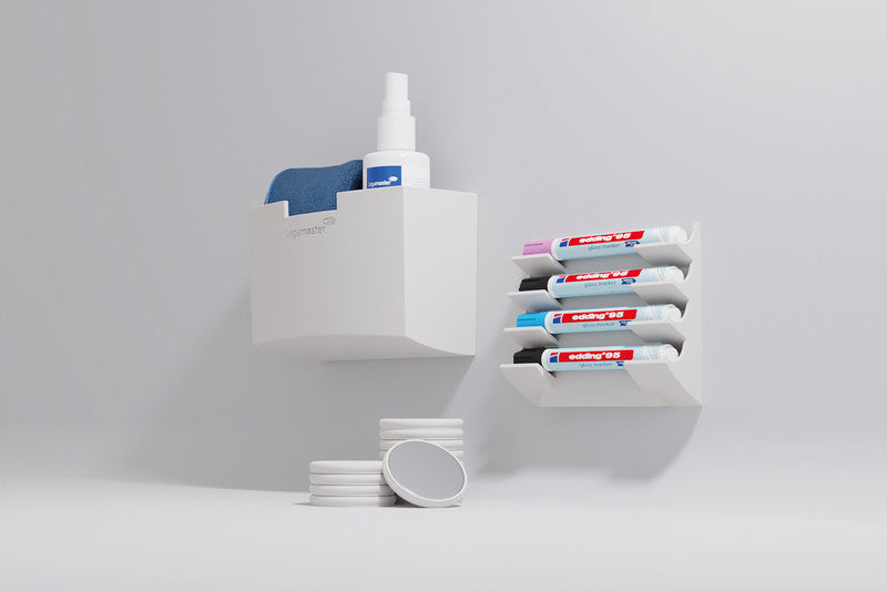 Legamaster Starter-Kit – 15,4 × 12,9 cm, magnetisch – für Whiteboards