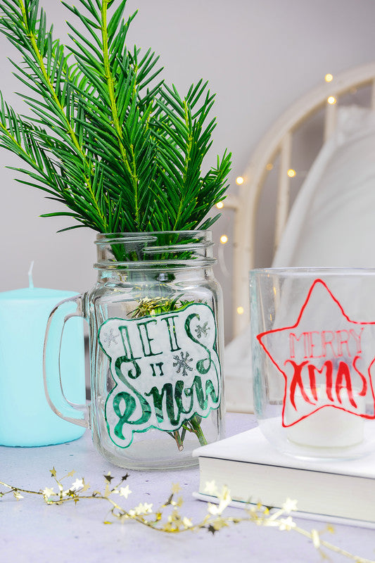 Marabu Fun & Fancy – Fenstermalfarbe – Kirschrot, 80 ml, für Glas & Porzellan