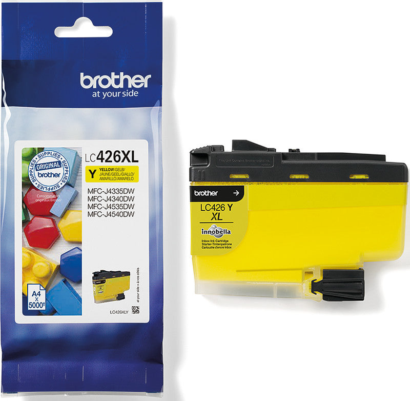 Brother Tintenpatrone, Gelb – für Inkjetdrucker/Multifunktionsgeräte