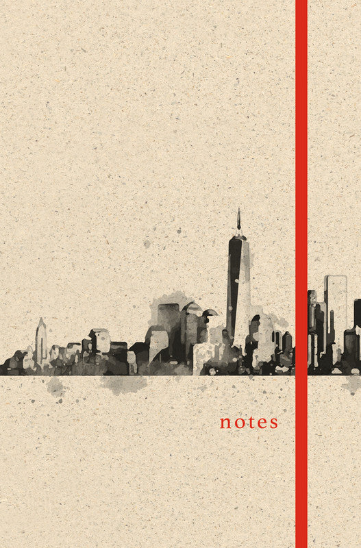 Natur verlag Naturverlag Skyline Notizbuch – 130 × 210 mm – blanko – Hardcover