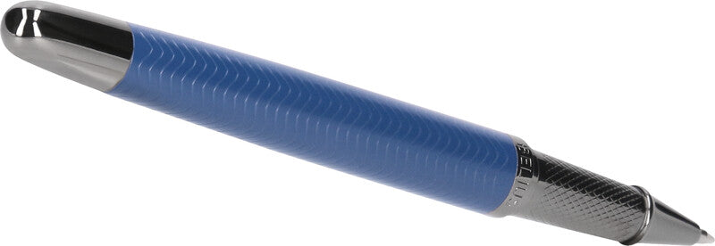 Belius Kugelschreiber – Blau, Aluminium