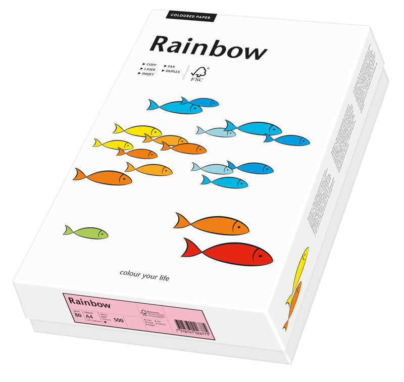 Scaldia Kopierpapier – A4, 120 g/m², Rosa – für Inkjet/Laser/Kopierer – FSC – 250 Blatt