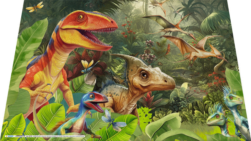 Herma Schreibunterlage Dino World – 550 × 350 mm