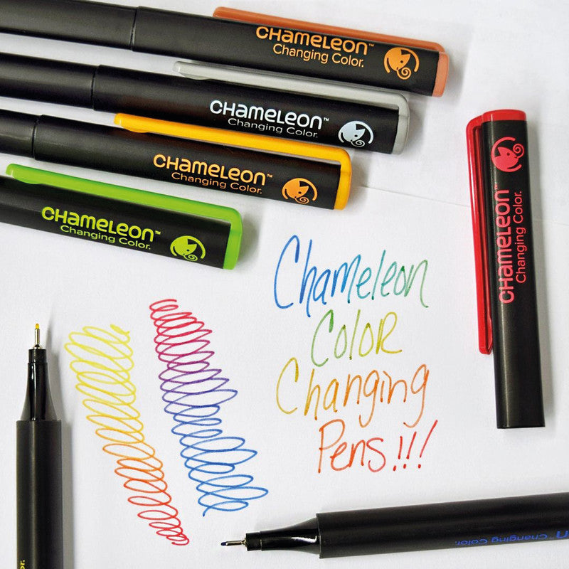 Chameleon Fineliner – 6er-Set, 0,3 mm – 6 Farben, sortiert