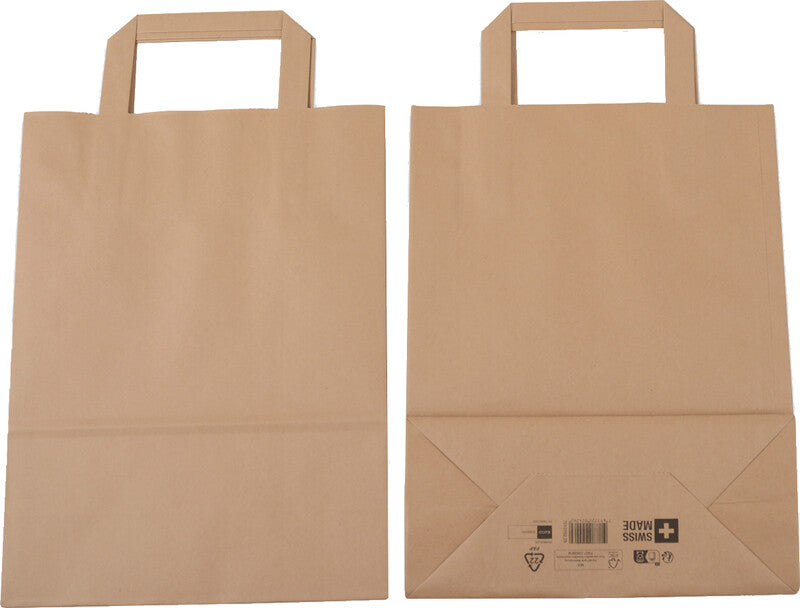 Elco Tragetasche, Braun – 220 × 290 × 100 mm – 50 Stk.