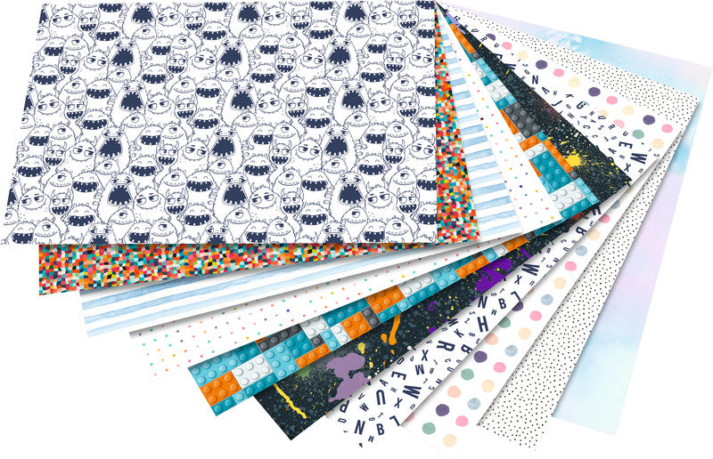 Folia Faltblätter – A4 – 80 g/m² – sortiert – 50 Blatt