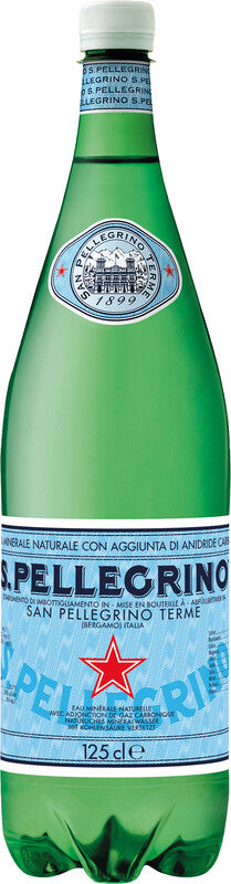 S.Pellegrino Mineralwasser prickelnd – 1,25 l