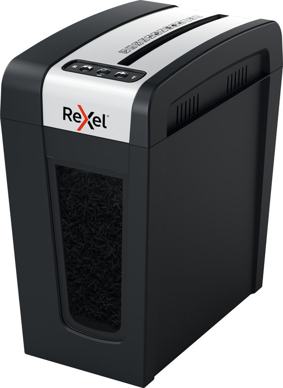 Rexel Secure MC4-SL Slimline – Aktenvernichter, DIN P-5, Mikroschnitt 2 × 15 mm, 4 Blatt, 14 l, A4