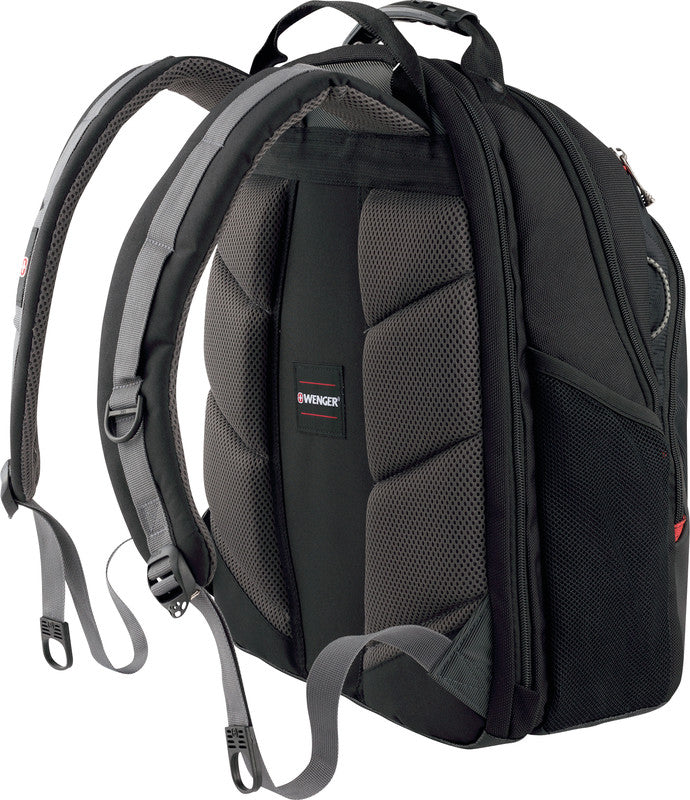 Wenger/SwissGear Wenger Legacy – Notebook-Rucksack – für 16"-Notebook, 24 l, Polyester, Schwarz/Grau