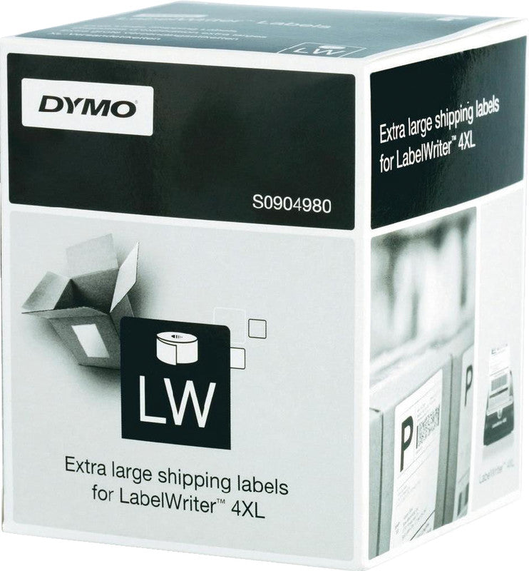 DYMO Versand-Etiketten, 159 mm × 104 mm, weiss, Papier, permanent, für LabelWriter 4XL, 220 Stück