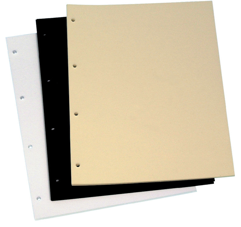 Folia Fotokarton matt, strukturiert – perlweiss – 23,2 × 29,7 cm, 10 Bogen, 300 g/m²