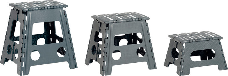 Zeller Present Klapphocker – 28 × 35 × 22 cm, 150 kg, Anthrazit