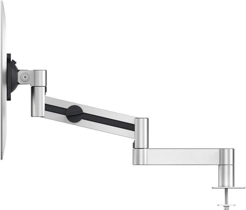 Durable Monitorarm, 1 Monitor, Tischdurchführung, bis 27", VESA 75 × 75/100 × 100 mm, 8 kg, silber
