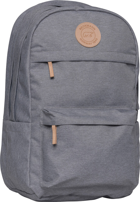 Beckmann College Rucksack – grau – recycelte Materialien – 30,0×53,0×22,0 cm