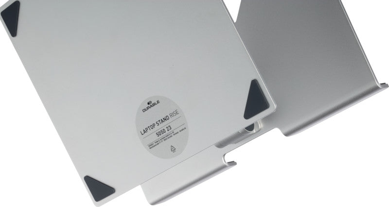Durable Tablet-/Notebookhalter – für Notebooks und Tablets 10–17", Aluminium, silber metallic