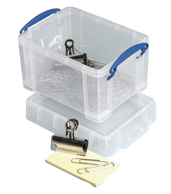 Really Useful Boxes Ordnungsbox – Kunststoff, Transparent, 44 × 31 × 52 cm