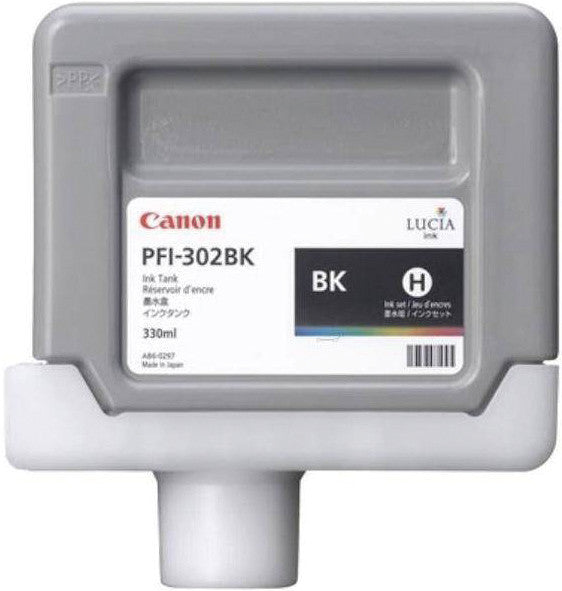 Canon Tintenpatrone PFI-302BK, schwarz