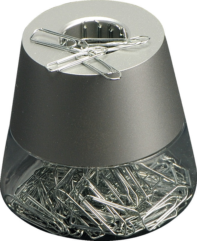 Arlac Klammerspender – Kunststoff, Silber, 80 × 70 mm