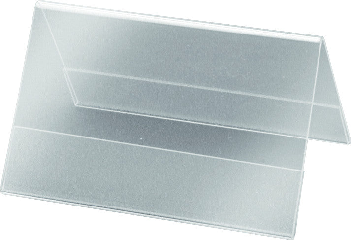 Sigel Tischaufsteller – 100 × 60 mm, transparent, 10er-Pack