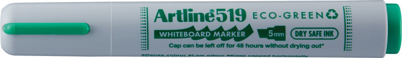 Artline Whiteboard-Marker Eco-Green EK519 – Rundspitze 2-5 mm – Grün – Trocken abwischbar