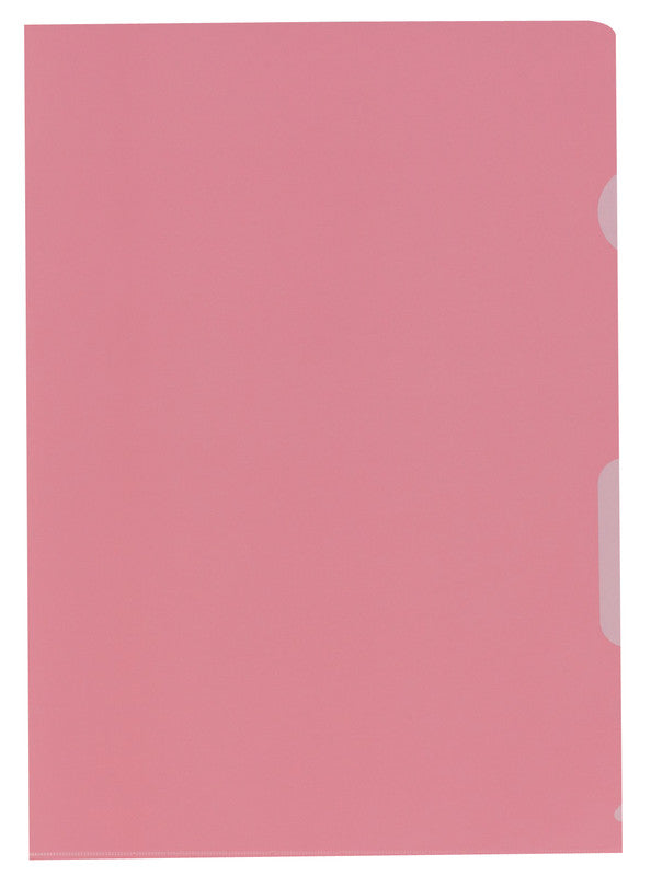 Kolma Sichtmappe A4 – Rot, Kunststoff, Matt, 120 µm, 10er-Pack