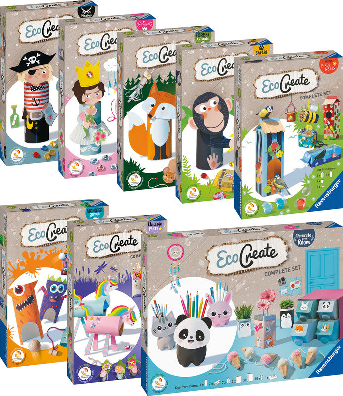 Ravensburger EcoCreate Safari Bastelset – ab 6 Jahren