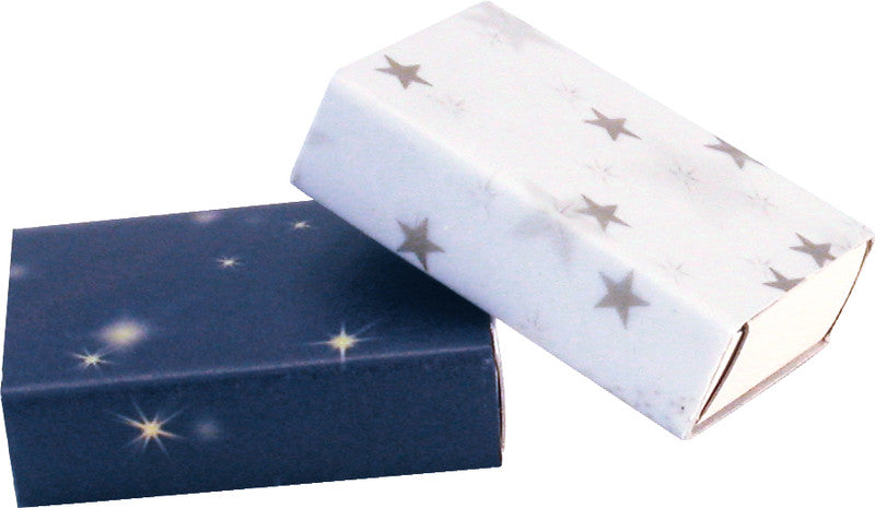Folia Zündholzschachteln – 10 Stück – weiss – 37 × 10 × 54 mm