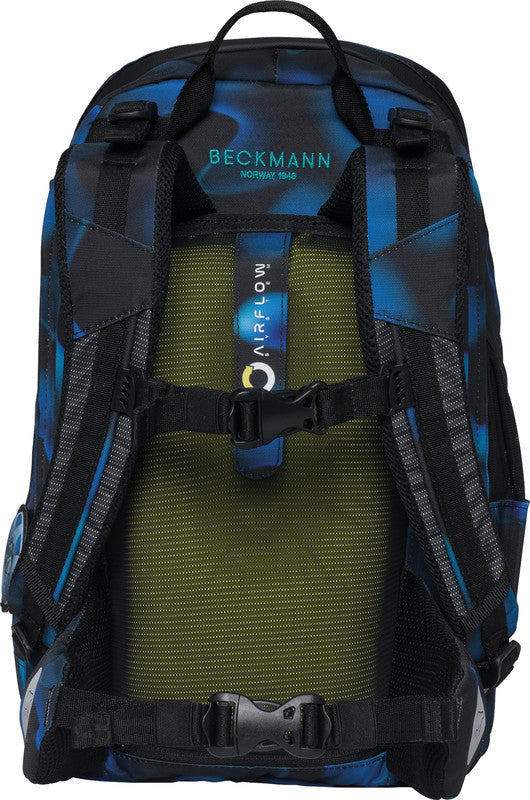 Beckmann Schulrucksack Active Air Flx – Magic League – B 26,0×H 39,0×T 22,0 cm – recycelte Materialien