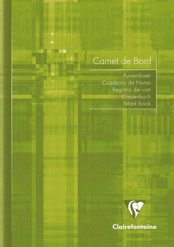 Clairefontaine Schulnotenbuch – mehrsprachig, 20 Blätter, A5