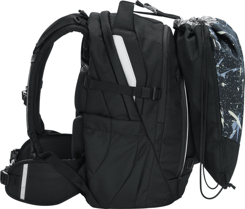 Coocazoo Sportbeutel – 4,5 l, Motiv Reflective Splash, wasserabweisend, 34 × 43 cm
