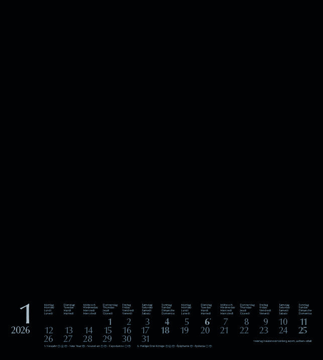 Korsch Bastelkalender Foto Malen Basteln 2026 – 30 × 35 cm – mit Tagesfeldern, mit Aufhänger