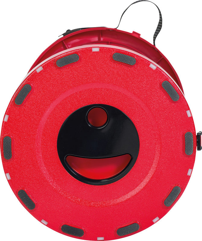 Wedo Hocker Sittoglow – Sitzhöhe 7–42 cm, 130 kg, Rot