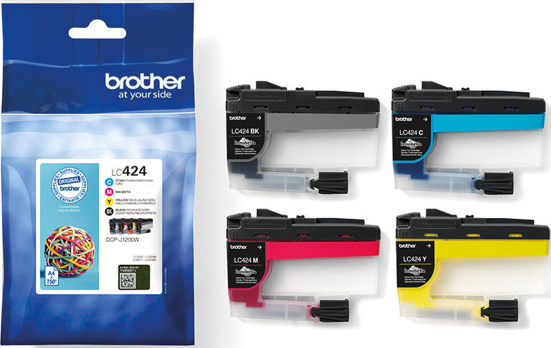 Brother Tintenpatronen-Multipack CMYK, 4er-Pack