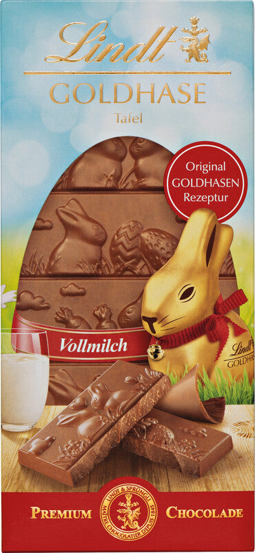 Lindt Goldhase Osterschokolade – Milch, 120 g