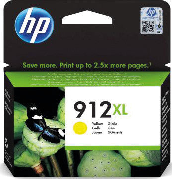 HP Tintenpatrone 912XL, Gelb, 700 Seiten