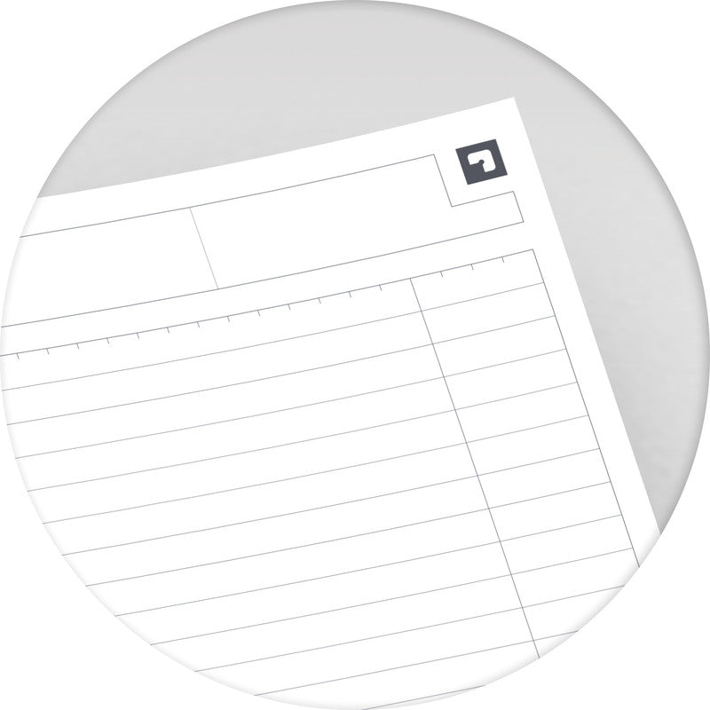 Oxford Spiralbuch, liniert, Spiralbindung, 160 Seiten, mikroperforiert, 80 g/m² – Orange, für SCRIBZEE App