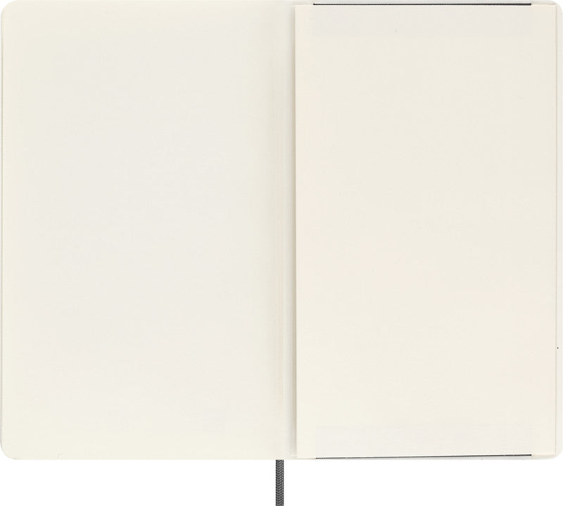 Moleskine Notizbuch, blanko, Leimbindung, Softcover, 176 Seiten, 100 g/m² – schwarz, für MOLESKINE Notes App